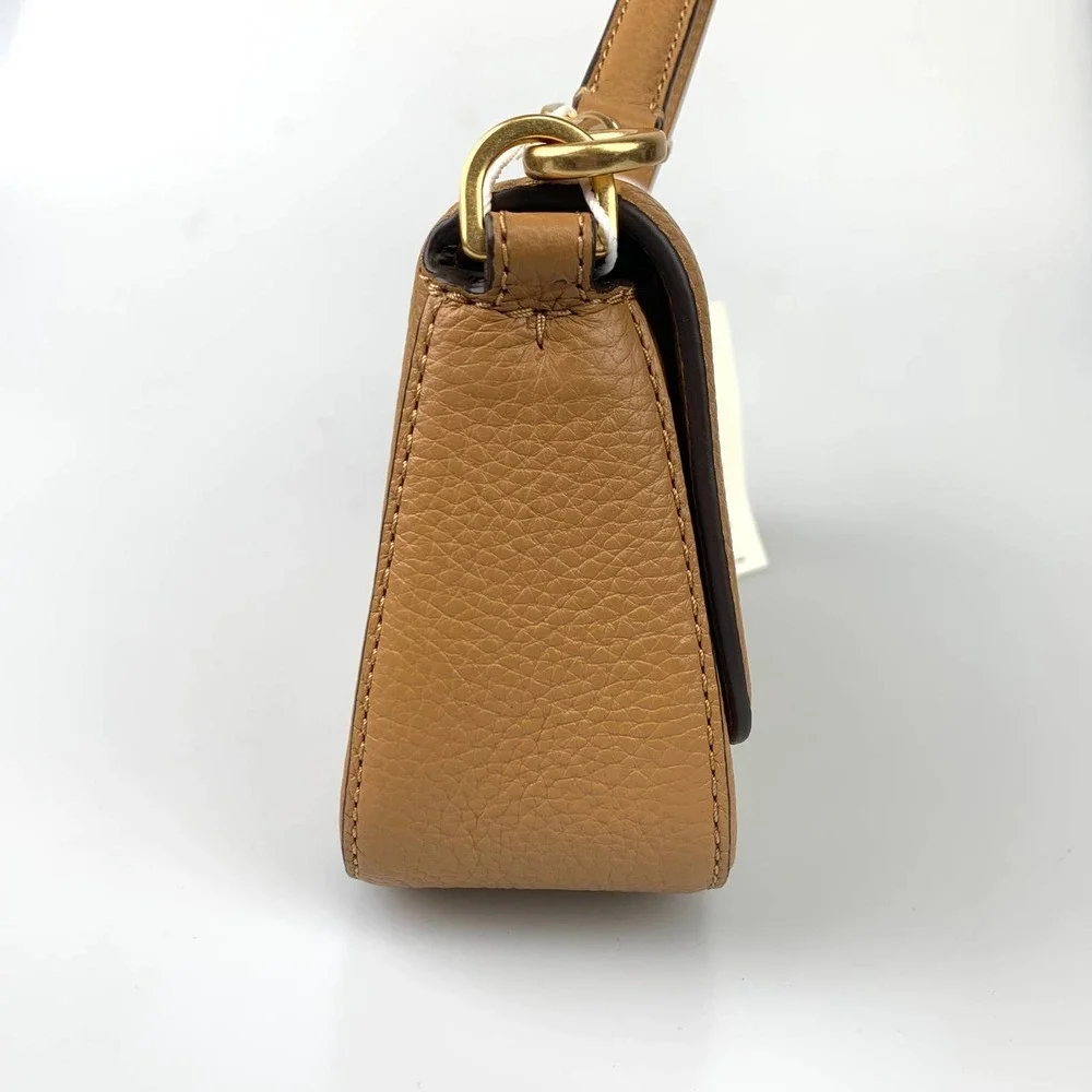 NWT Tory Burch Britten Convertible Crossbody Tiramisu - Picture 10 of 14